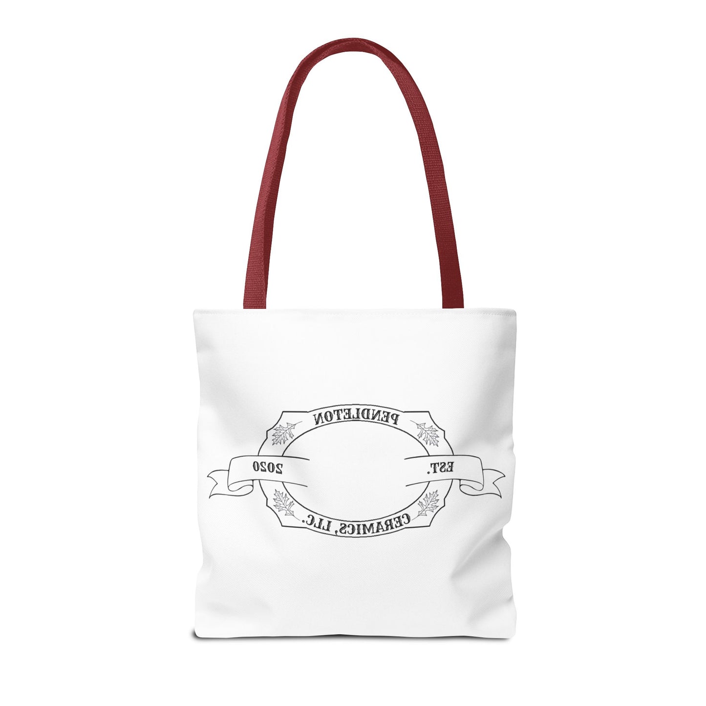 Pendleton Ceramics Logo White Tote Bag