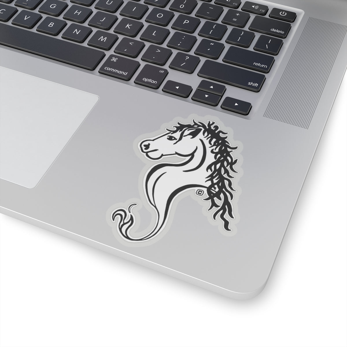 Horse Animal Bust Drawing Kiss-Cut Stickers