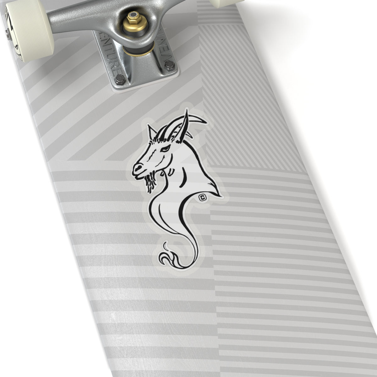 Goat Animal Bust Drawing Kiss-Cut Stickers