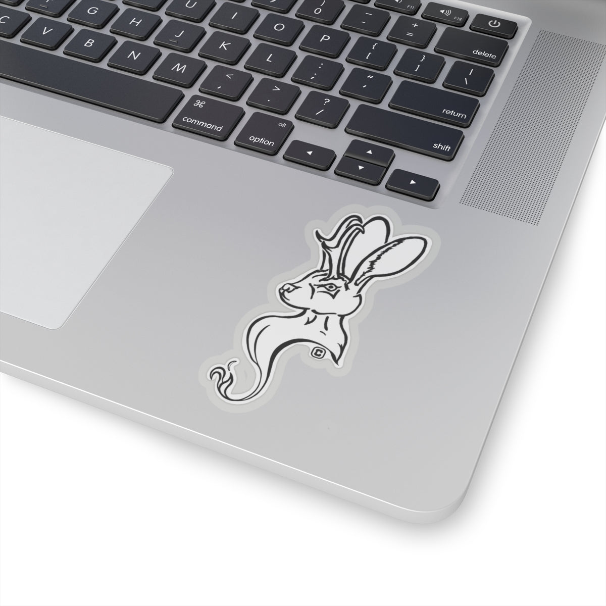 Jackalope Bust Kiss-Cut Stickers