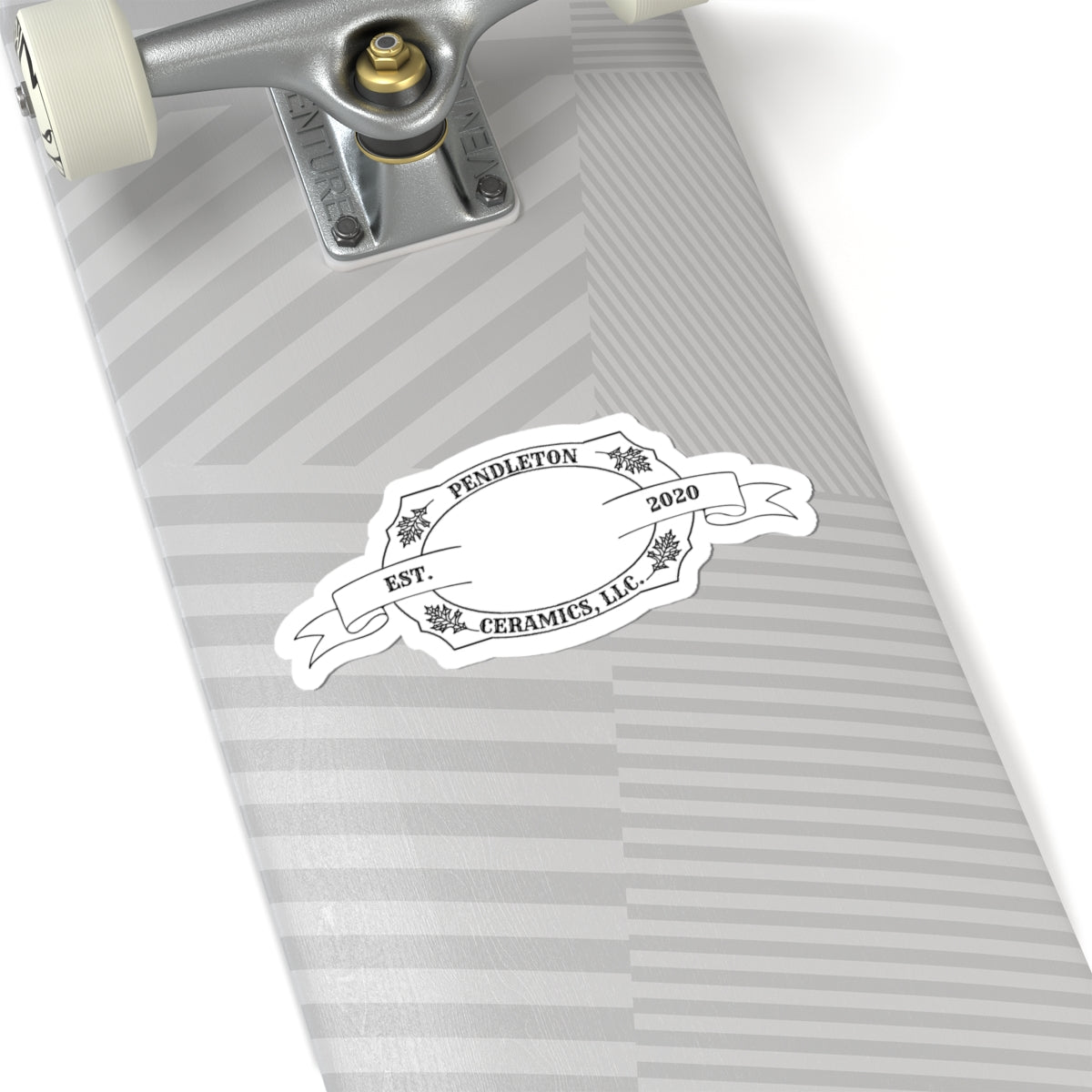 Pendleton Ceramics Logo Kiss-Cut Stickers