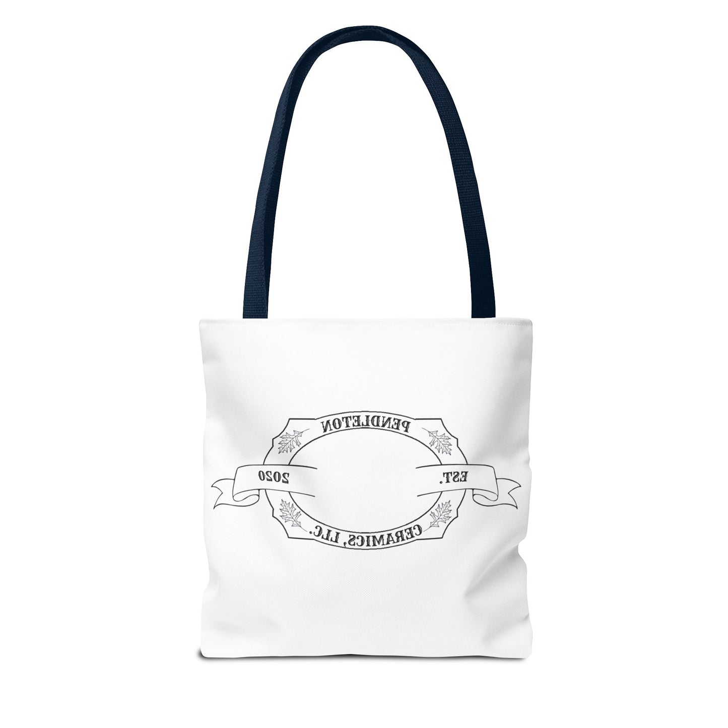 Pendleton Ceramics Logo White Tote Bag