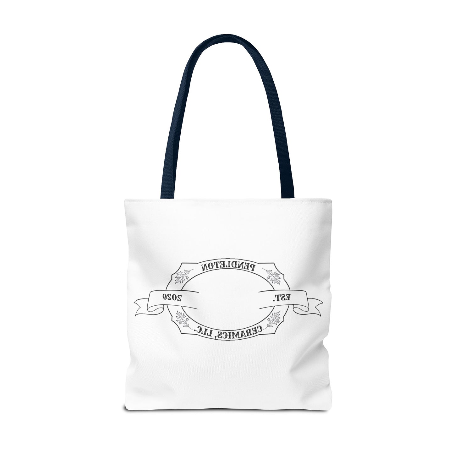 Pendleton Ceramics Logo White Tote Bag