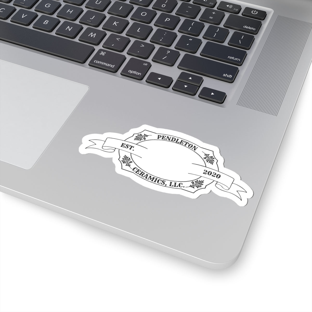 Pendleton Ceramics Logo Kiss-Cut Stickers