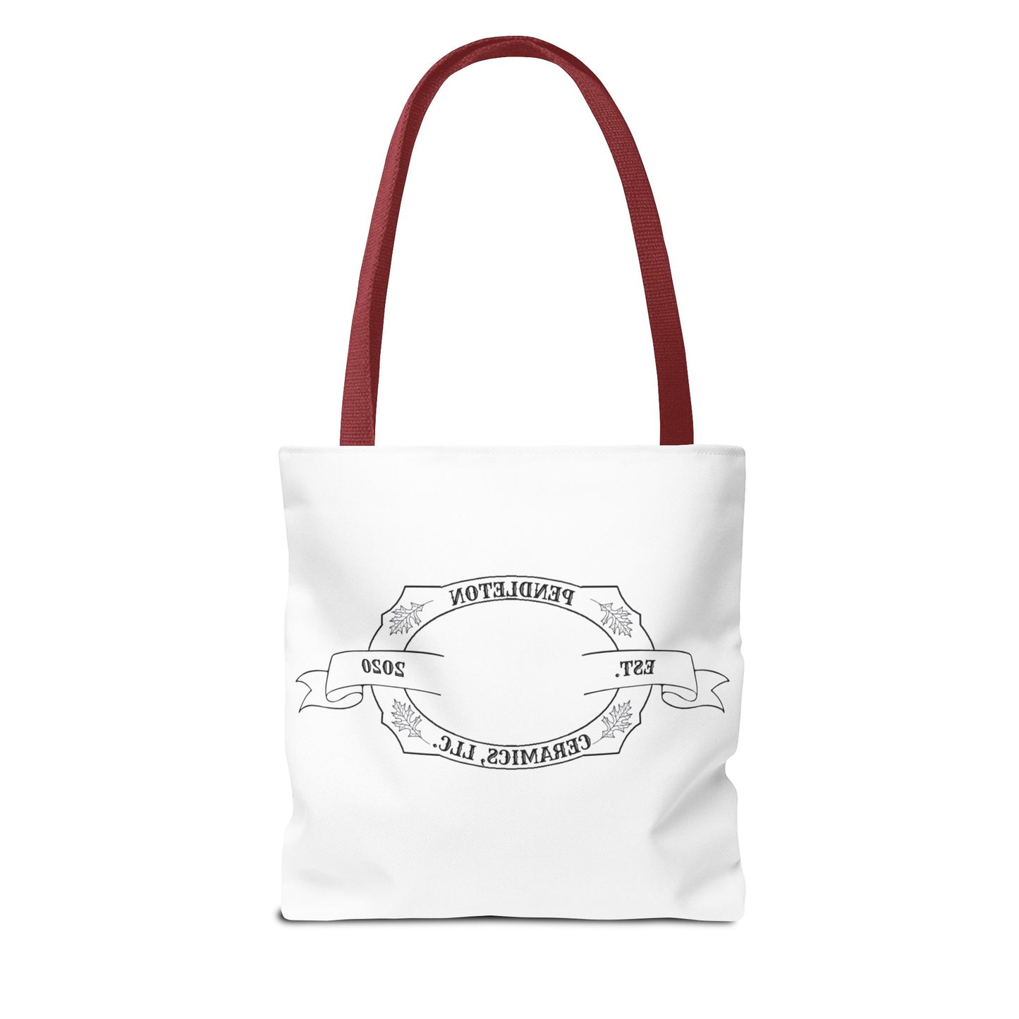 Pendleton Ceramics Logo White Tote Bag