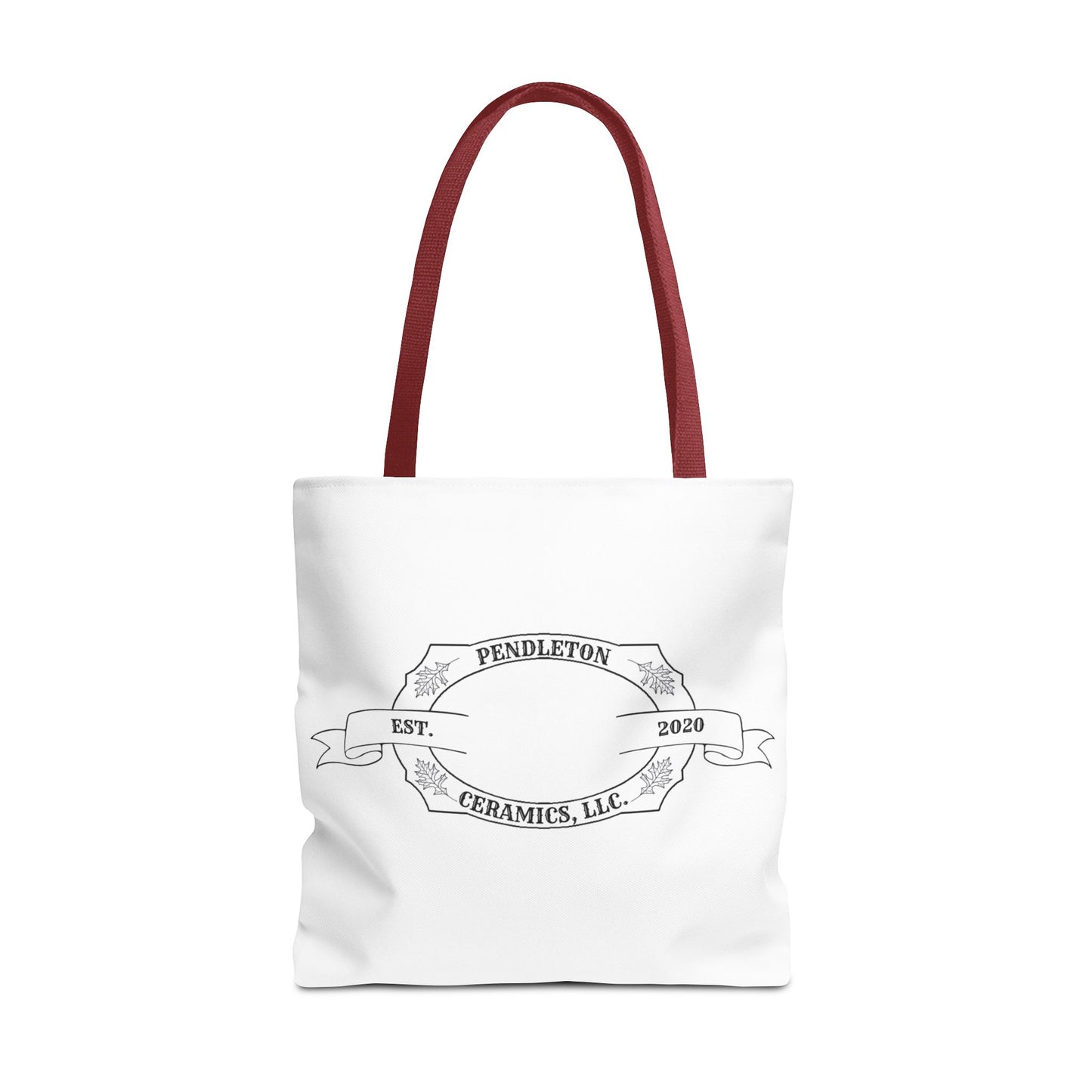 Pendleton Ceramics Logo White Tote Bag