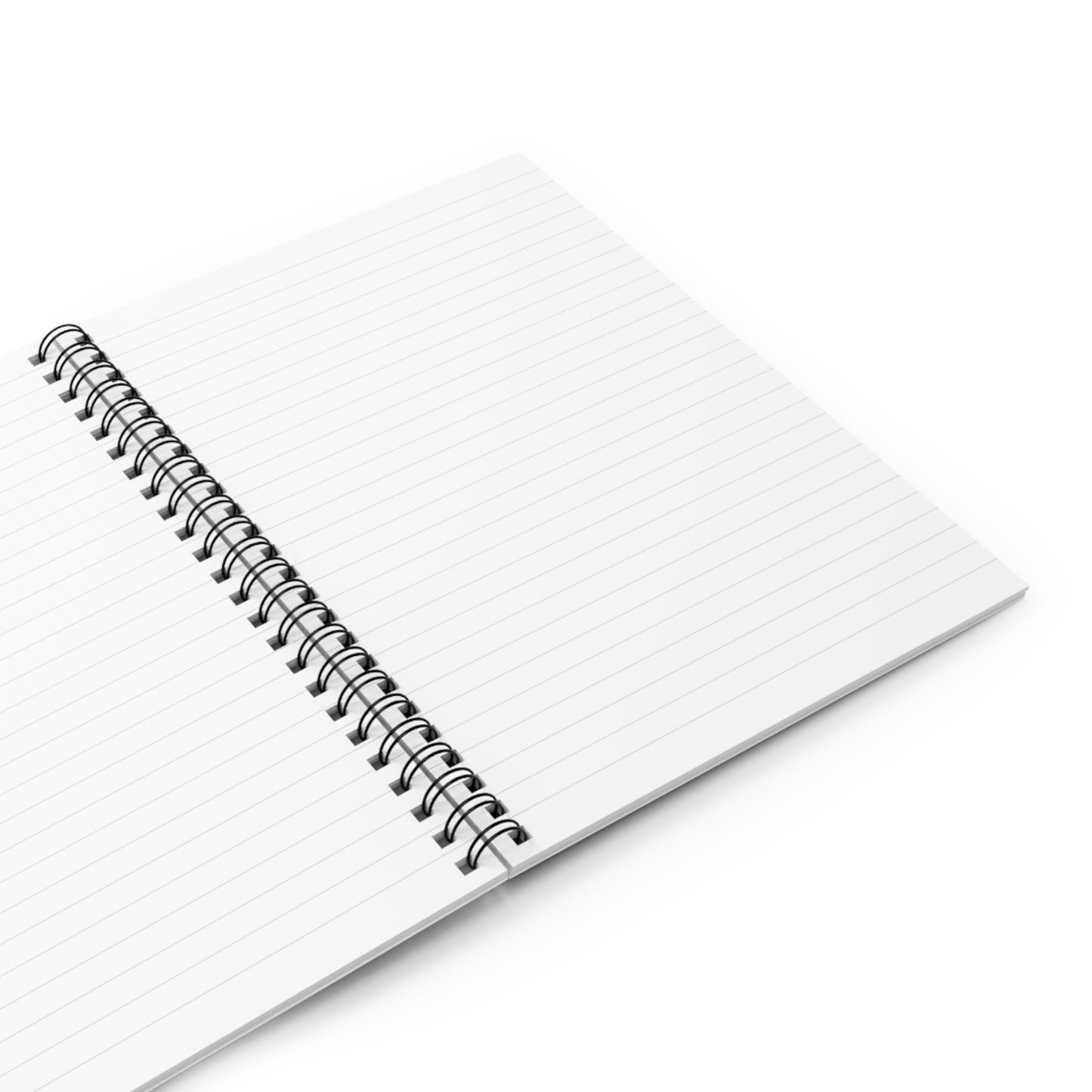 Pitfire Ceramic Vase Design Spiral Ruled Line Notebook