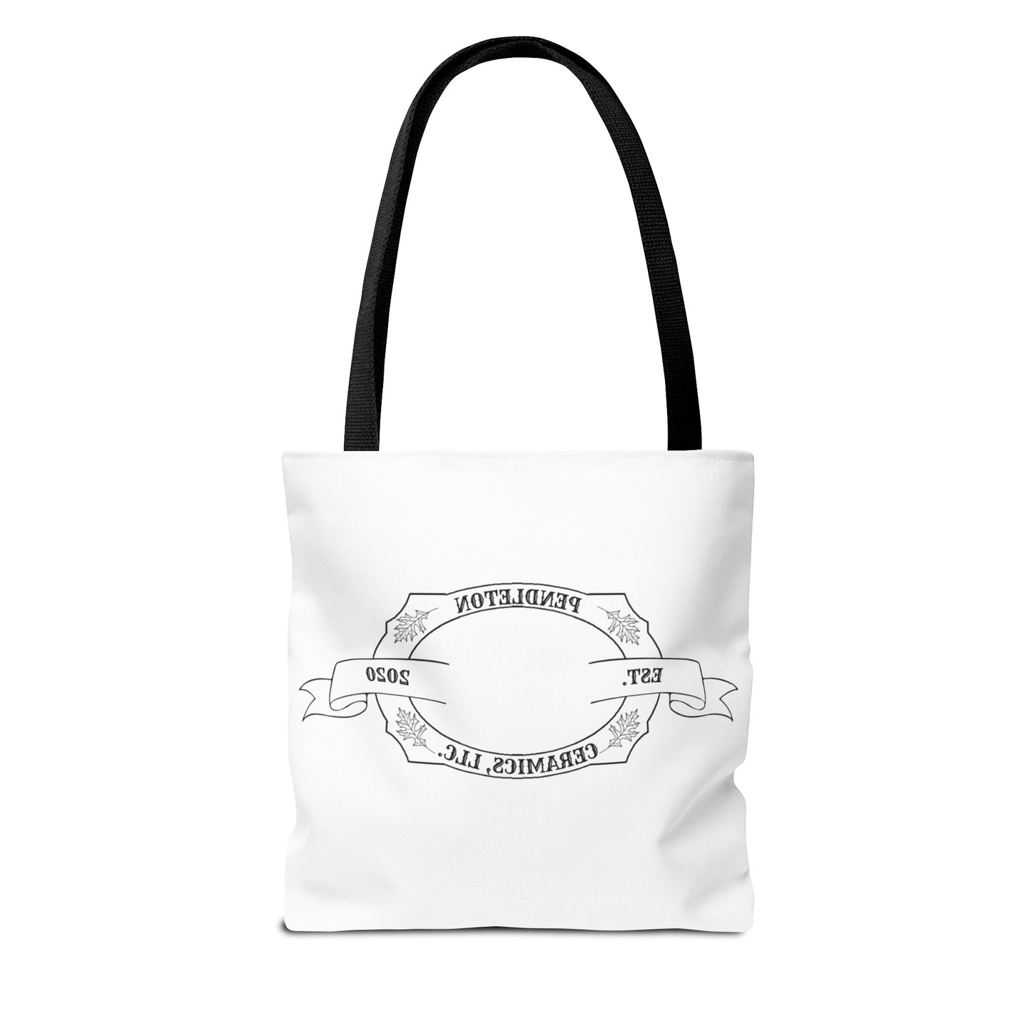 Pendleton Ceramics Logo White Tote Bag