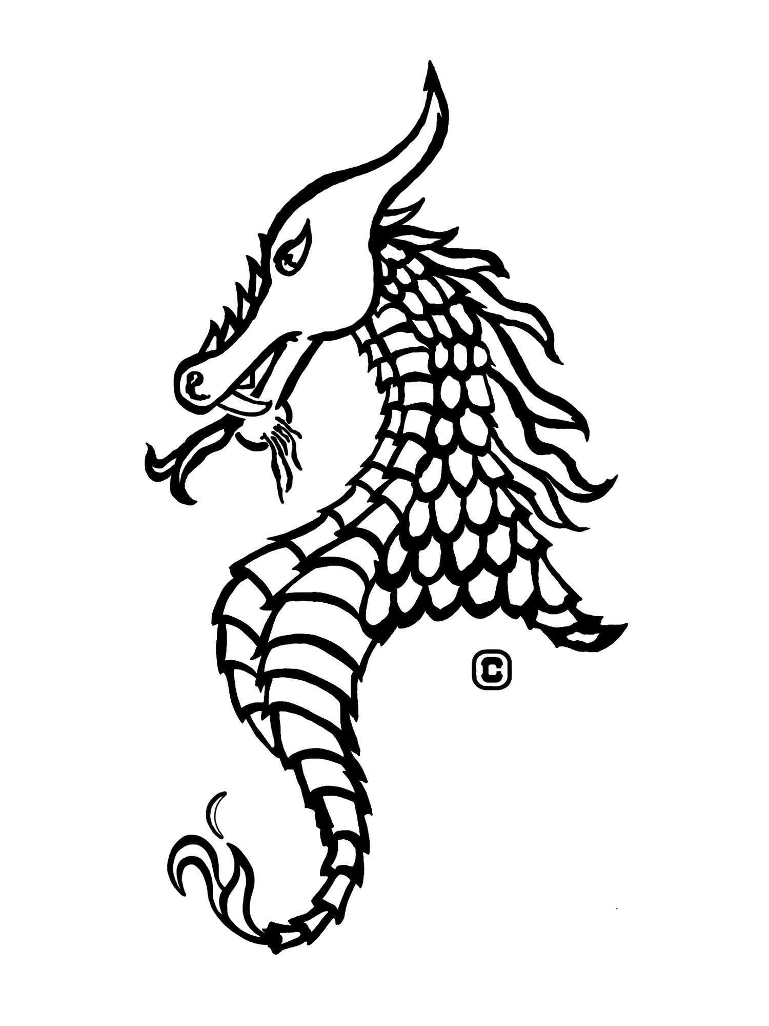 Pendleton Ceramics: Dragon