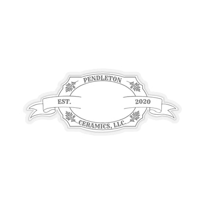 Pendleton Ceramics Logo Kiss-Cut Stickers
