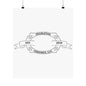 Pendleton Ceramics Logo Matte Vertical Poster