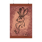 Dust Storm Jackalope Bust Drawing Wall Art