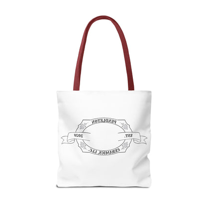 Pendleton Ceramics Logo White Tote Bag