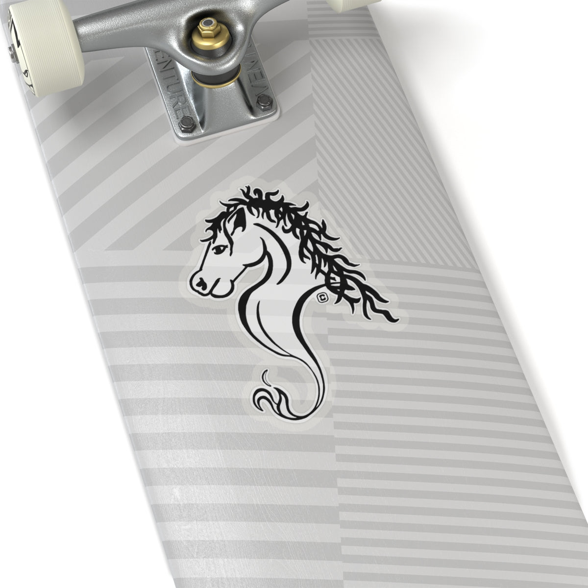 Horse Animal Bust Drawing Kiss-Cut Stickers