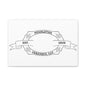 Pendleton Ceramics Logo Custom Framed Canvas Wall Art