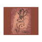 Dust Storm Jackalope Bust Drawing Canvas Wall Decor