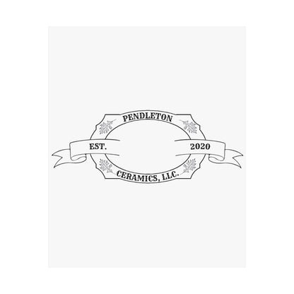Pendleton Ceramics Logo Matte Vertical Poster
