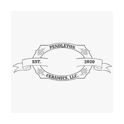 Pendleton Ceramics Logo Matte Vertical Poster