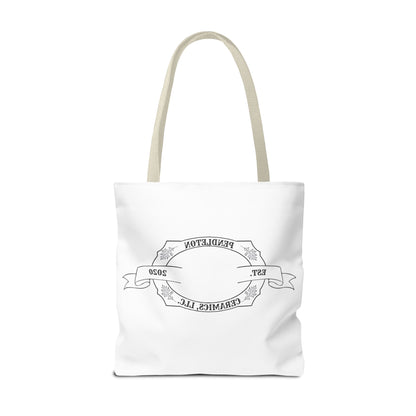 Pendleton Ceramics Logo White Tote Bag
