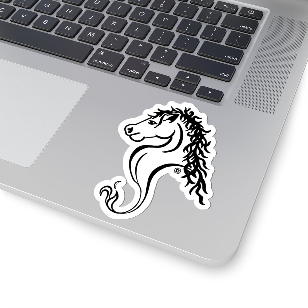 Horse Animal Bust Drawing Kiss-Cut Stickers