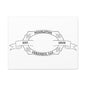 Pendleton Ceramics Logo Custom Framed Canvas Wall Art