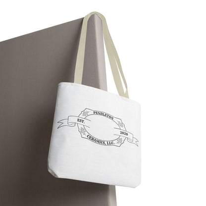 Pendleton Ceramics Logo White Tote Bag