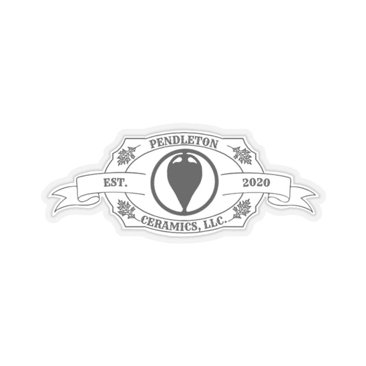 Pendleton Ceramics Logo, Maker's Mark: Thomas the Potter  Kiss-Cut Stickers