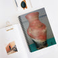 Pitfire Ceramic Vase Design Spiral Ruled Line Notebook