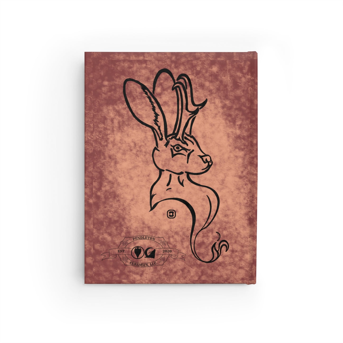 Dust Storm Jackalope Bust Drawing Sketch Journal