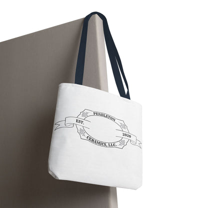 Pendleton Ceramics Logo White Tote Bag
