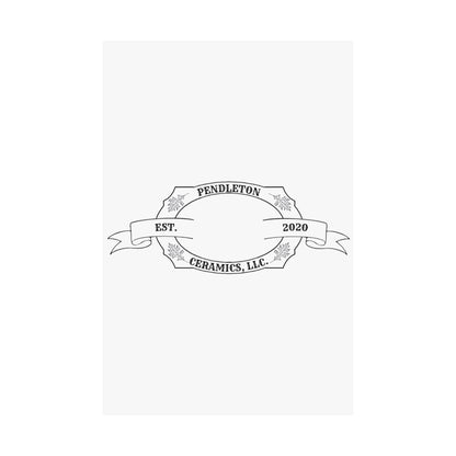 Pendleton Ceramics Logo Matte Vertical Poster