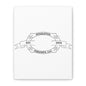 Pendleton Ceramics Logo Custom Framed Canvas Wall Art