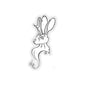 Jackalope Bust Kiss-Cut Stickers