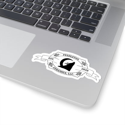 Pendleton Ceramics Logo, Maker's Mark: Jane of A Weil Thang,  Kiss-Cut Stickers