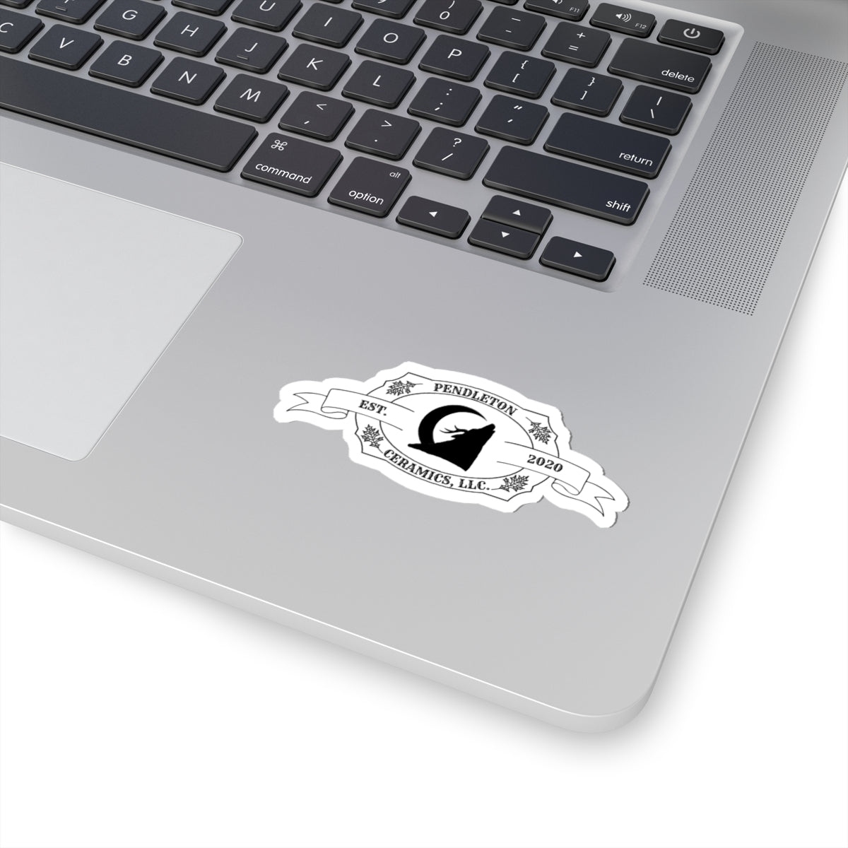 Pendleton Ceramics Logo, Maker's Mark: Jane of A Weil Thang,  Kiss-Cut Stickers