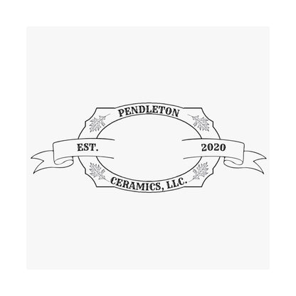 Pendleton Ceramics Logo Matte Vertical Poster