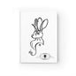 Jackalope Bust Drawing Blank Sketchbook Journal