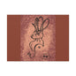 Dust Storm Jackalope Bust Drawing Canvas Wall Decor