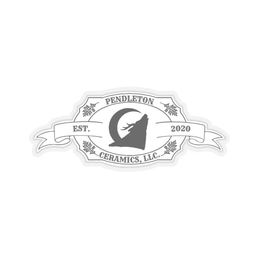 Pendleton Ceramics Logo, Maker's Mark: Jane of A Weil Thang,  Kiss-Cut Stickers