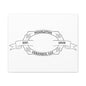 Pendleton Ceramics Logo Custom Framed Canvas Wall Art